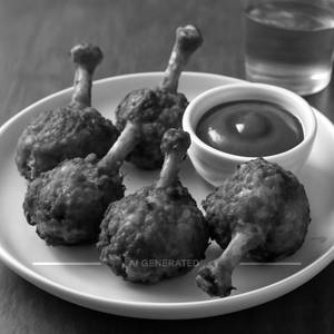 Crispy chicken lolipop