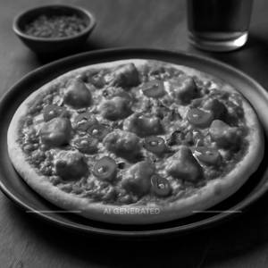 Chilli chicken pizza