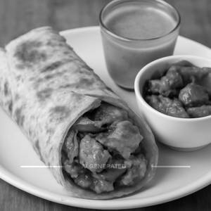 Paneer Stuffed Chaap Roll
