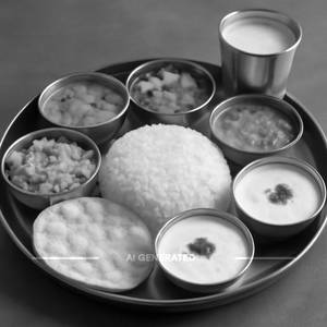 Plain Thali
