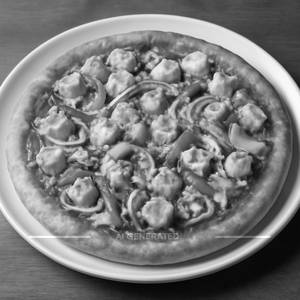 Chicken farm house pizza