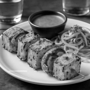 Paneer Achari Tikka