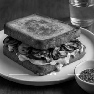 Cheese Mushroom Sandwich