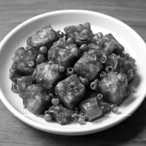 Paneer Manchurian dry half 