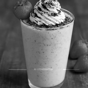 Strawberry oreo thick shake