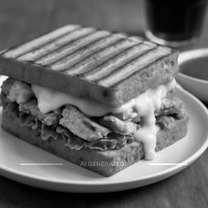 Chicken cheese sandwich