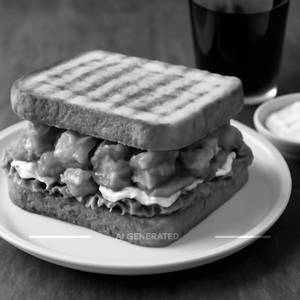 Makhani Paneer Sandwich