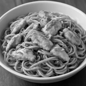 Chicken Garlic Noodles