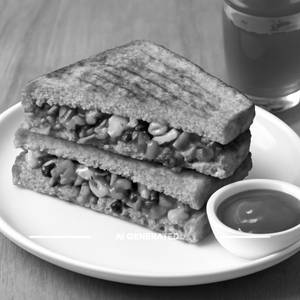 Veg mexican sandwich