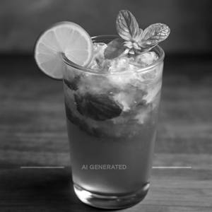 Green mint mojito