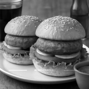 Aloo tikki burgers