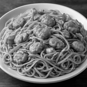 Chicken egg noodles