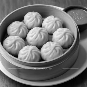 Steamed Momos [5 Pieces]