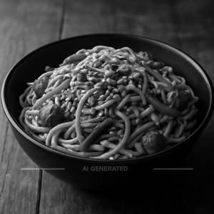 Veg Burnt Garlic Noodles