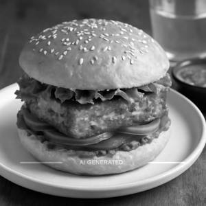 Paneer Tandoori Burger