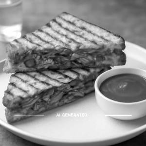 Veg Schezwan Grilled Sandwich 