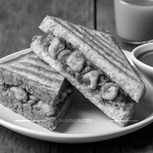 Paneer makhani sandwich