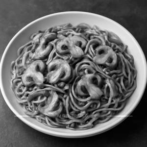 Mushroom noodles