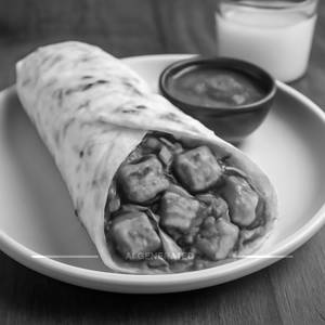 Paneer shawarma