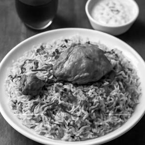 Hyderabadi chicken biryani