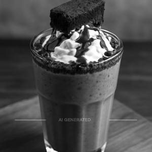 Brownie milkshake