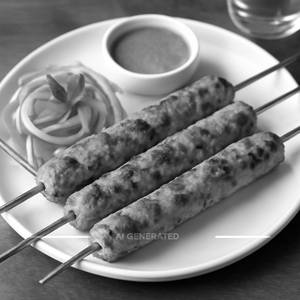Chicken garlic kebab