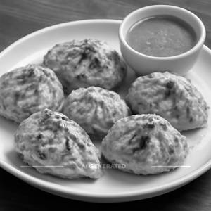 Chicken afghani momos [5 pieces]