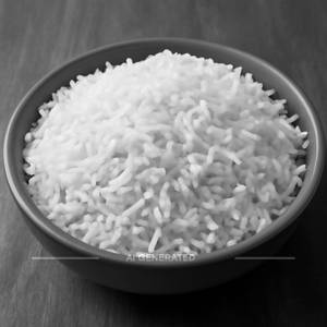 Plain rice