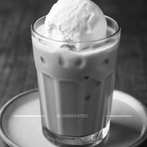 Cold Coffee With Ice Cream