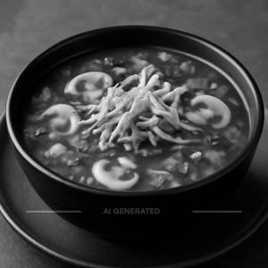 Mushroom manchow soup