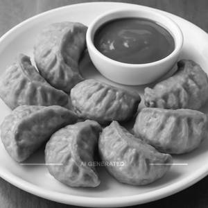 Paneer momos fried [8 pieces]
