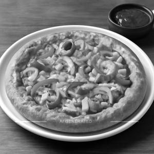 Veg Schezwan Pizza