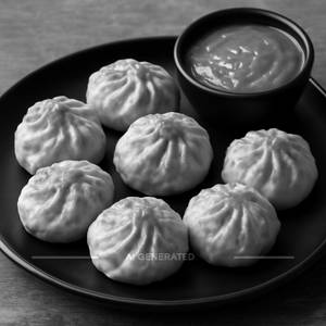 Paneer peri peri momos