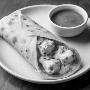 Malai Paneer Tikka Roll