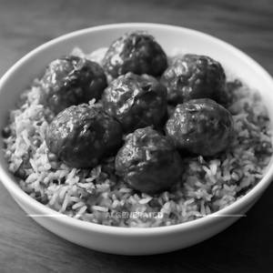 Manchurian fried rice [veg]