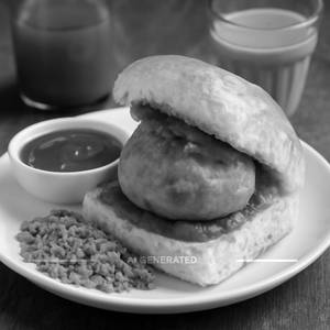 Schezwan Vada Pav