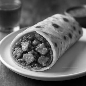 Paneer Bhuna Roll