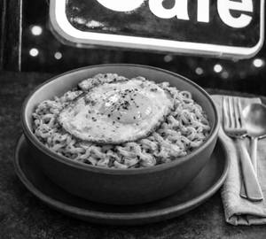 Cheesy Egg Maggi
