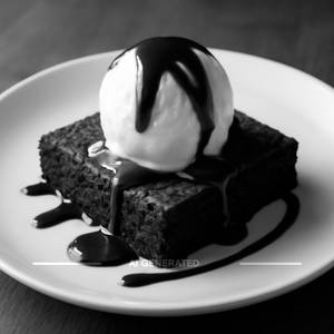 Brownie With Ice Cream
