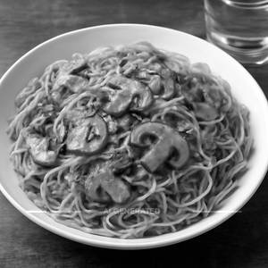 Mushroom Mexican Noodles