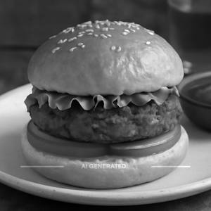 Veg masala burger