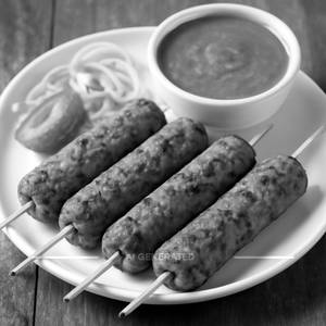 Vegetable Seekh Kebab                                  