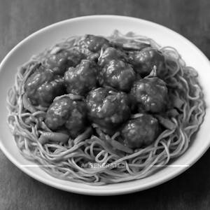 Chicken Manchurian Noodles