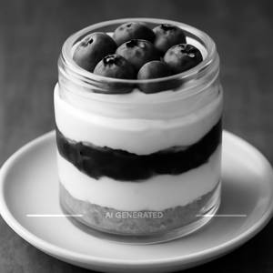 Blueberry Jar Cake