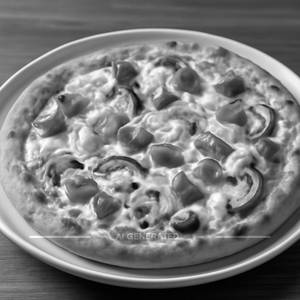 Creamy Cheese Pizza 