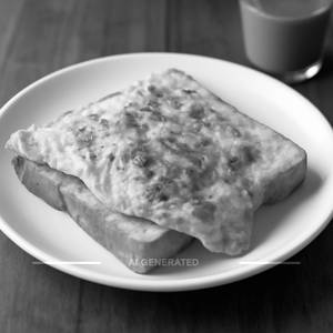 Bread omelette