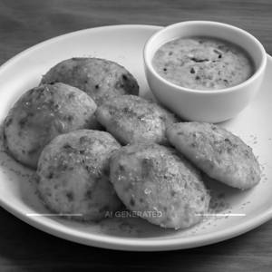 Ghee podi idli