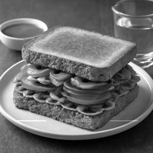 Spicy veg sandwich