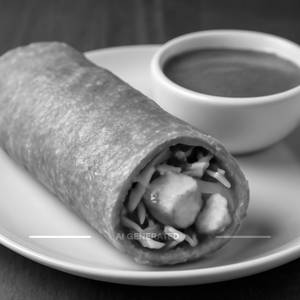 Crispy paneer Roll