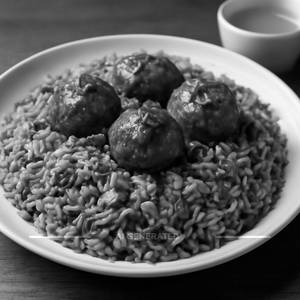 Veg Manchurian Fried Rice